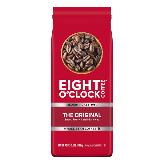 Original 40oz Whole Bean Eight O'Clock Coffee