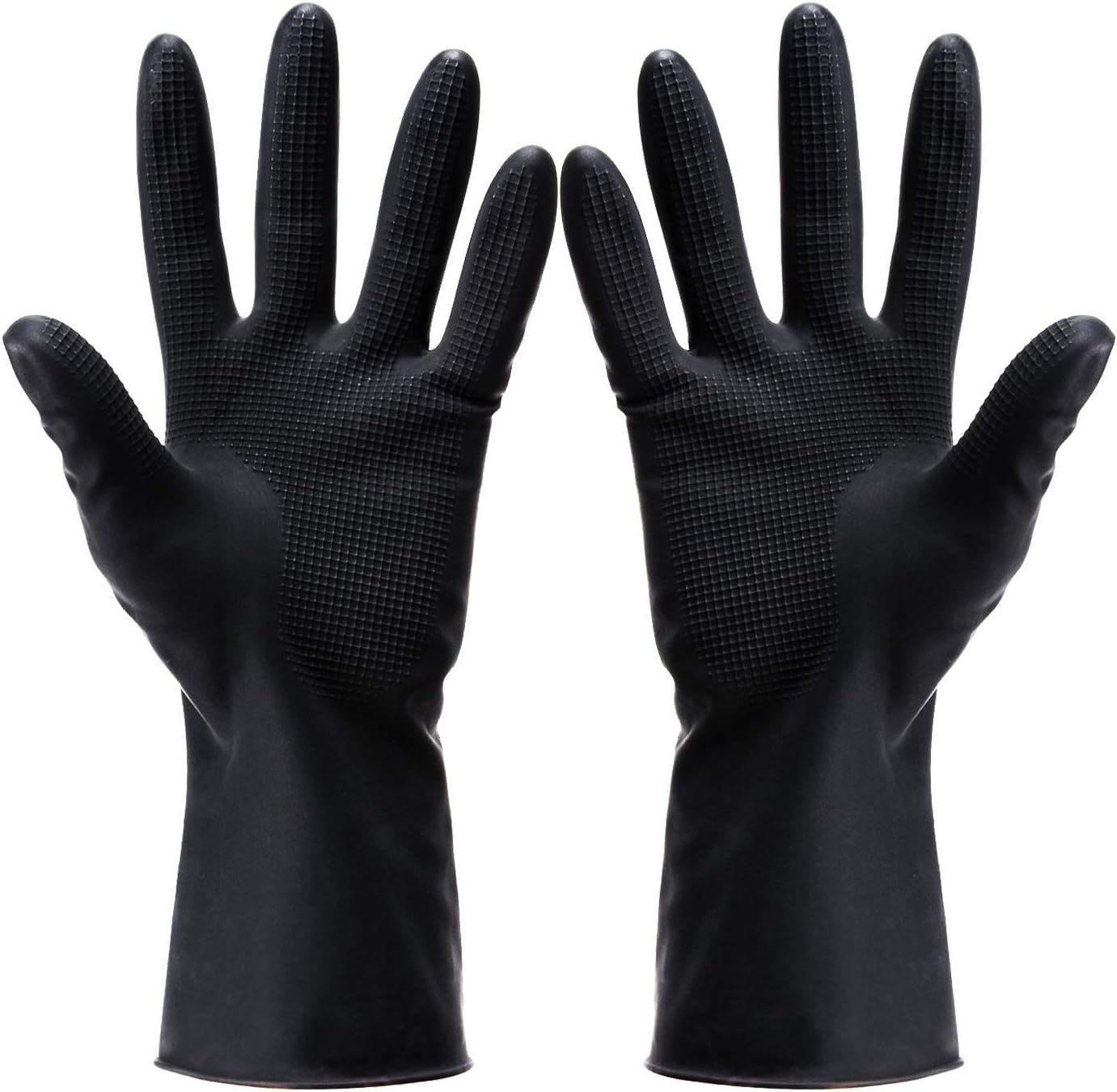 Pro Hair Dye Gloves Set, Salon-quality, 2pcs Left+Right, Black