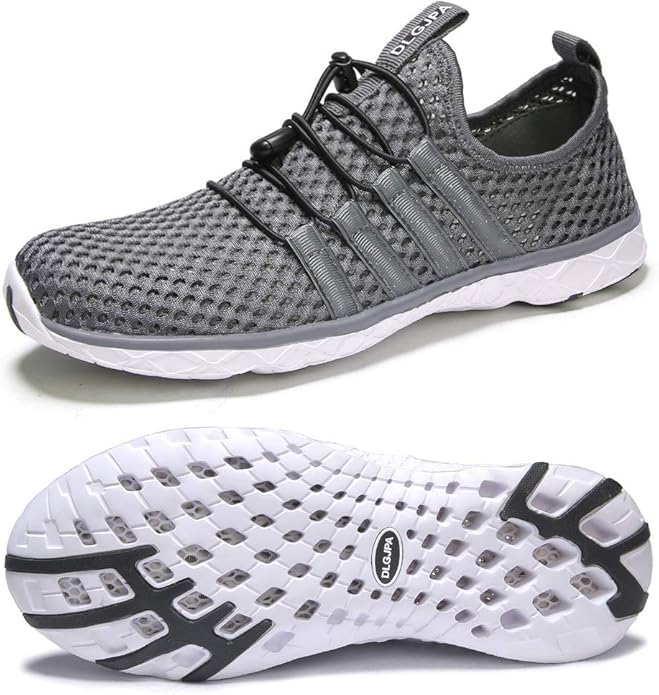 DLGJPA Men's Lightweight Quick Drying Aqua Water Shoes Review