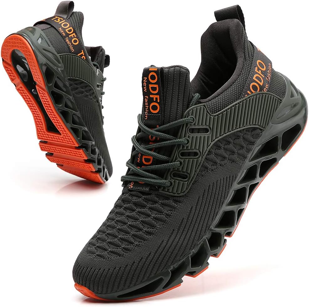 SKDOIUL Men Sport Running Shoes - Breathable Trail Runners