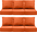 Luxury 24x24x6 Outdoor Deep Seat Cushions Set of 6 - Comfortable Fit