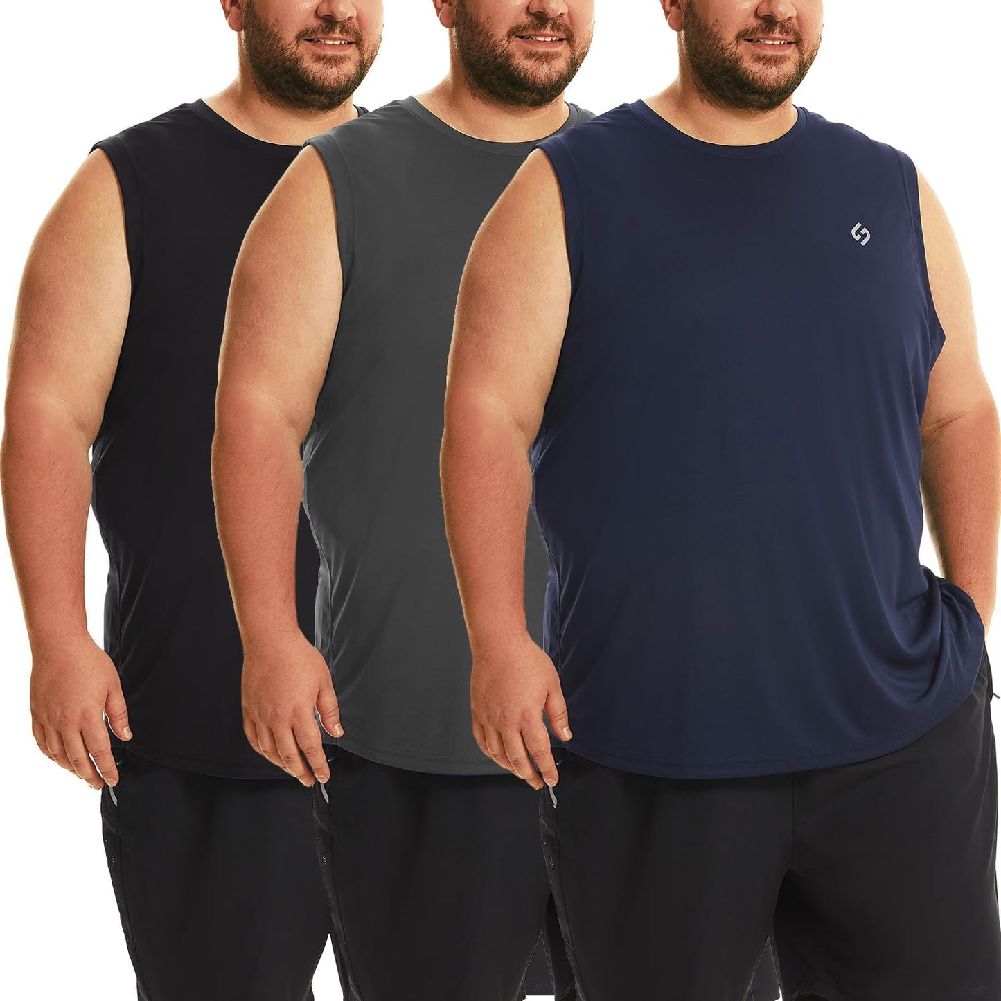 HOdo Big and Tall Mens Tank Tops for Comfort and Performance