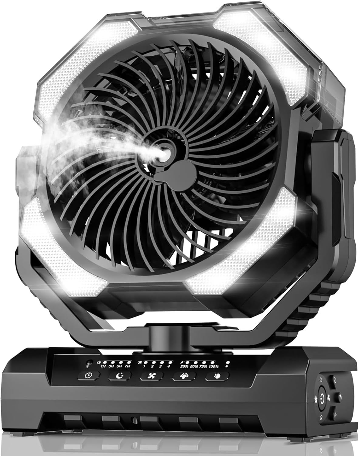 Coolice Misting Fan Portable with 250ml Water Tank