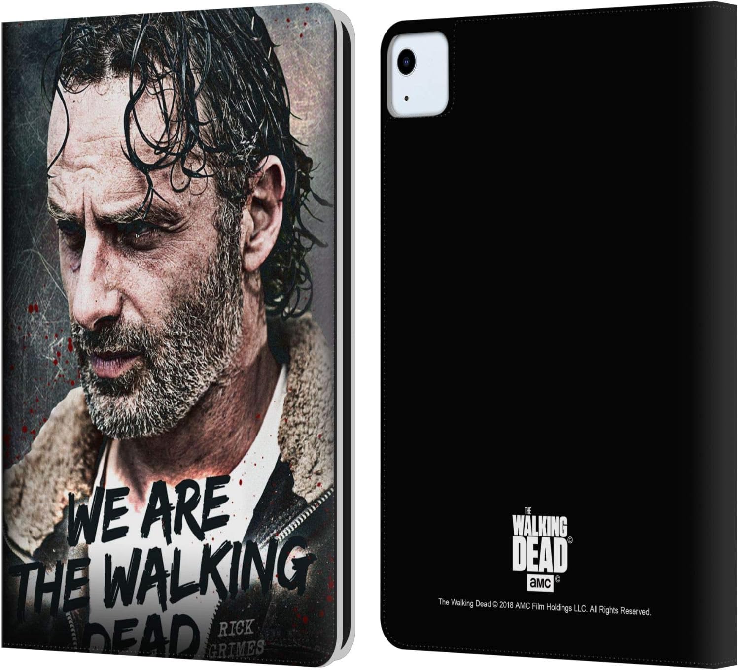 Officially Licensed The Walking Dead Rick Grimes Leather Wallet Case