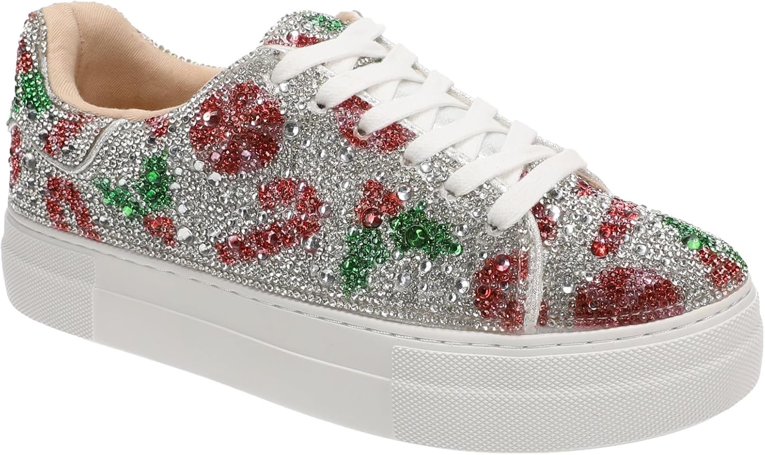 Betsey Johnson Women's Sidny Sneaker with Rhinestone Style