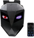 Carbon Fiber Motorcycle LED Knight Backpack with Full-color Screen