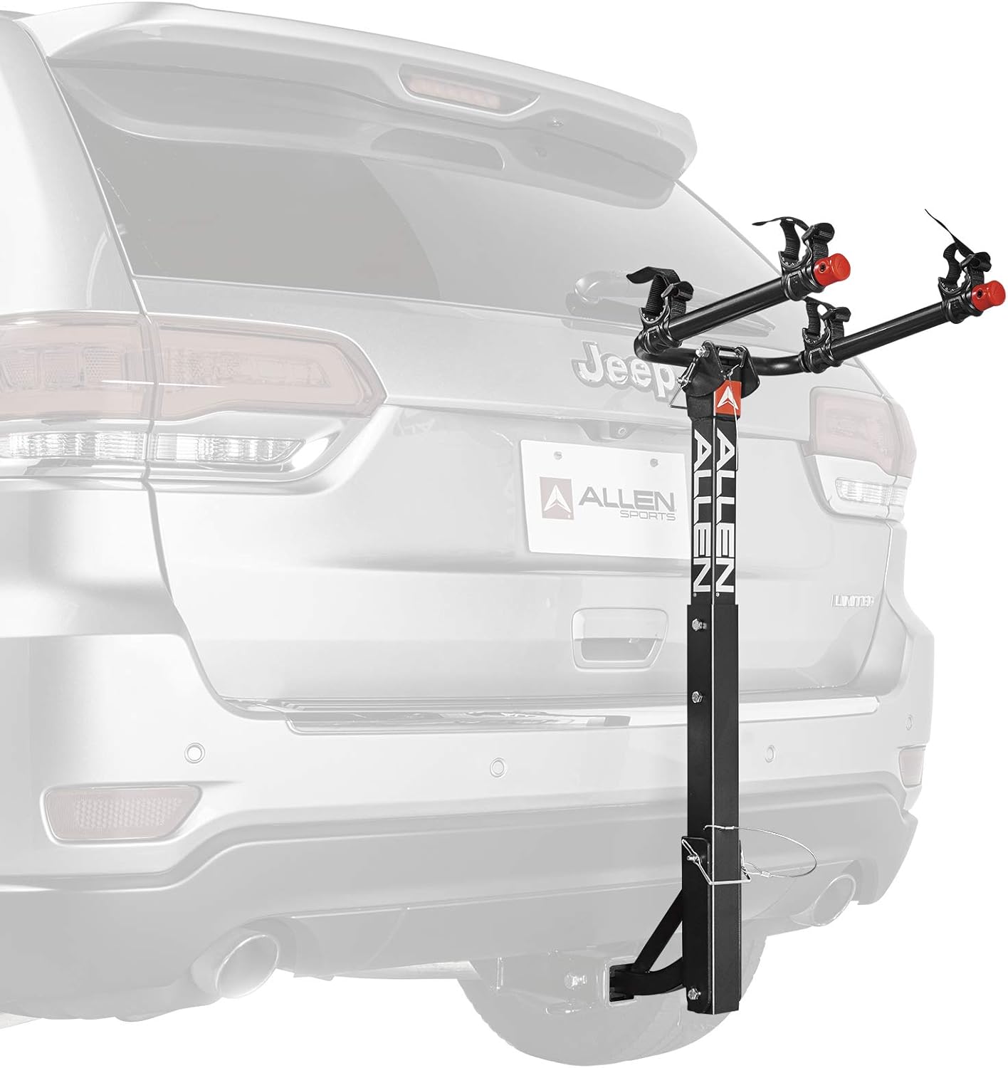 Deluxe 2-Bike Hitch Mount Rack for Easy Bike Transport