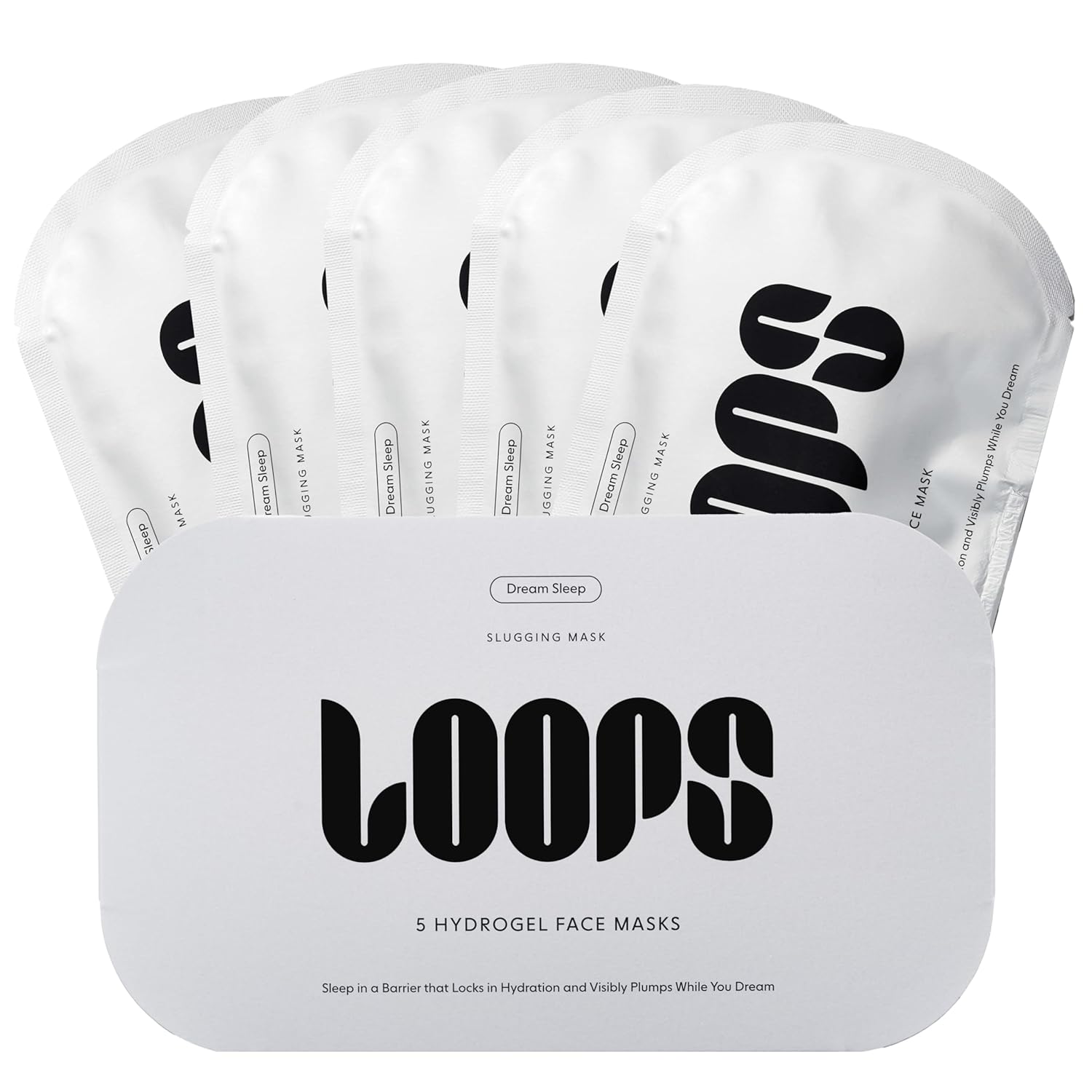 LOOPS Dream Sleep Hydrogel Facial Mask for Nighttime Care