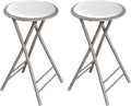 Lavish Home 24-In Counter Height Folding Bar Stools Set of 2
