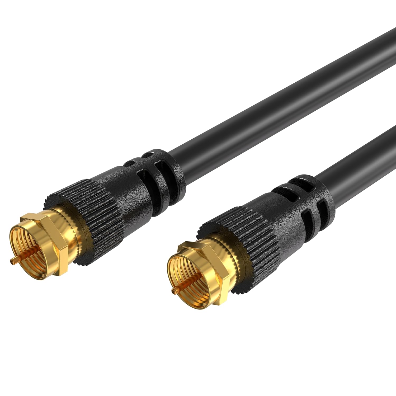 Coaxial Cables 100FT Pack of 10 for Indoor and Outdoor Use