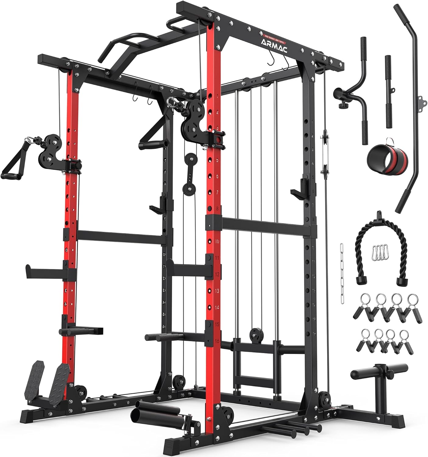ARMAC Power Cage: 1500LBS Capacity & Multi-Function Attachments