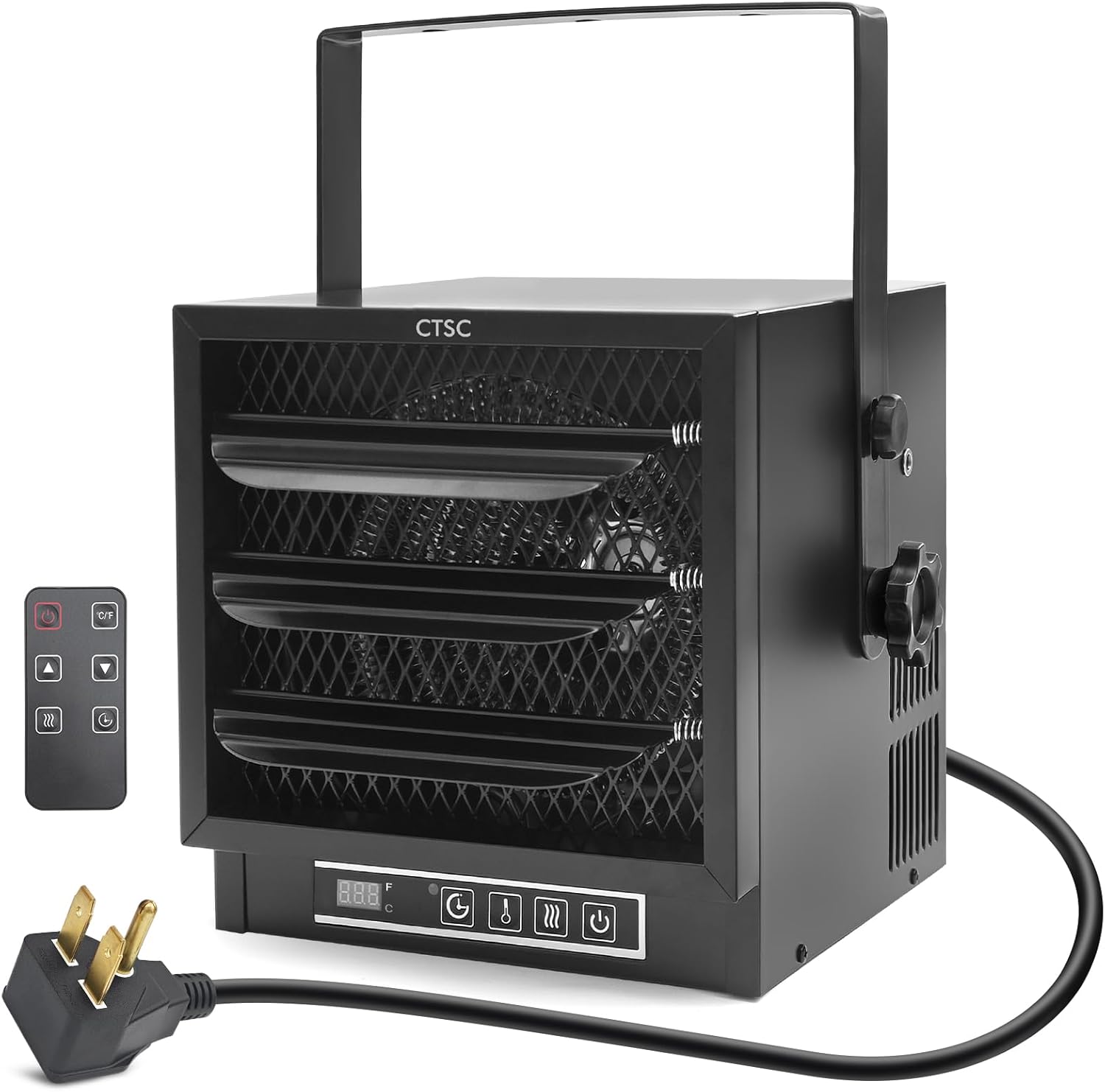 CTSC 4800W Garage Heater - Remote Control & 8-Hour Timer