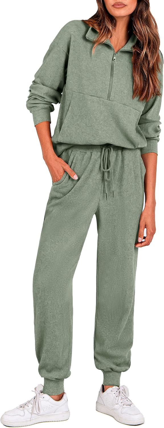 PRETTYGARDEN Women's Fall 2 Piece Lounge Sets for Cozy Style