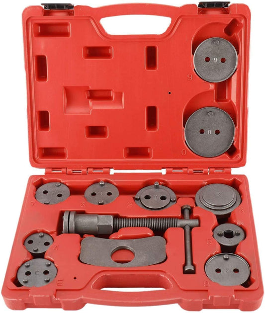 FreeTec 12Pcs Brake Caliper Tool Set: Effortlessly Wind Back Pistons