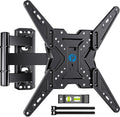 Full Motion TV Wall Mount for 26-60 in TVs - Single Stud Articulating