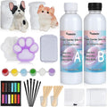 Taba Squishy Making Kit - 18oz 1:1 AB Silicone Set for Paint-Your-Own