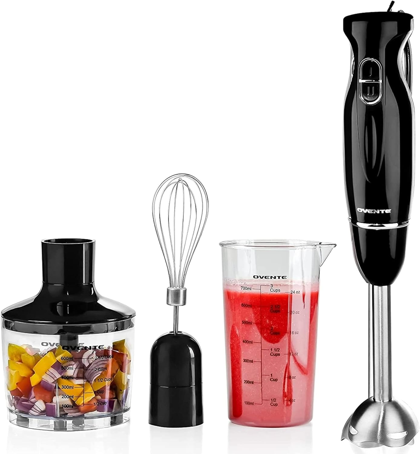 OVENTE 2-Speed Hand Blender 300W Power