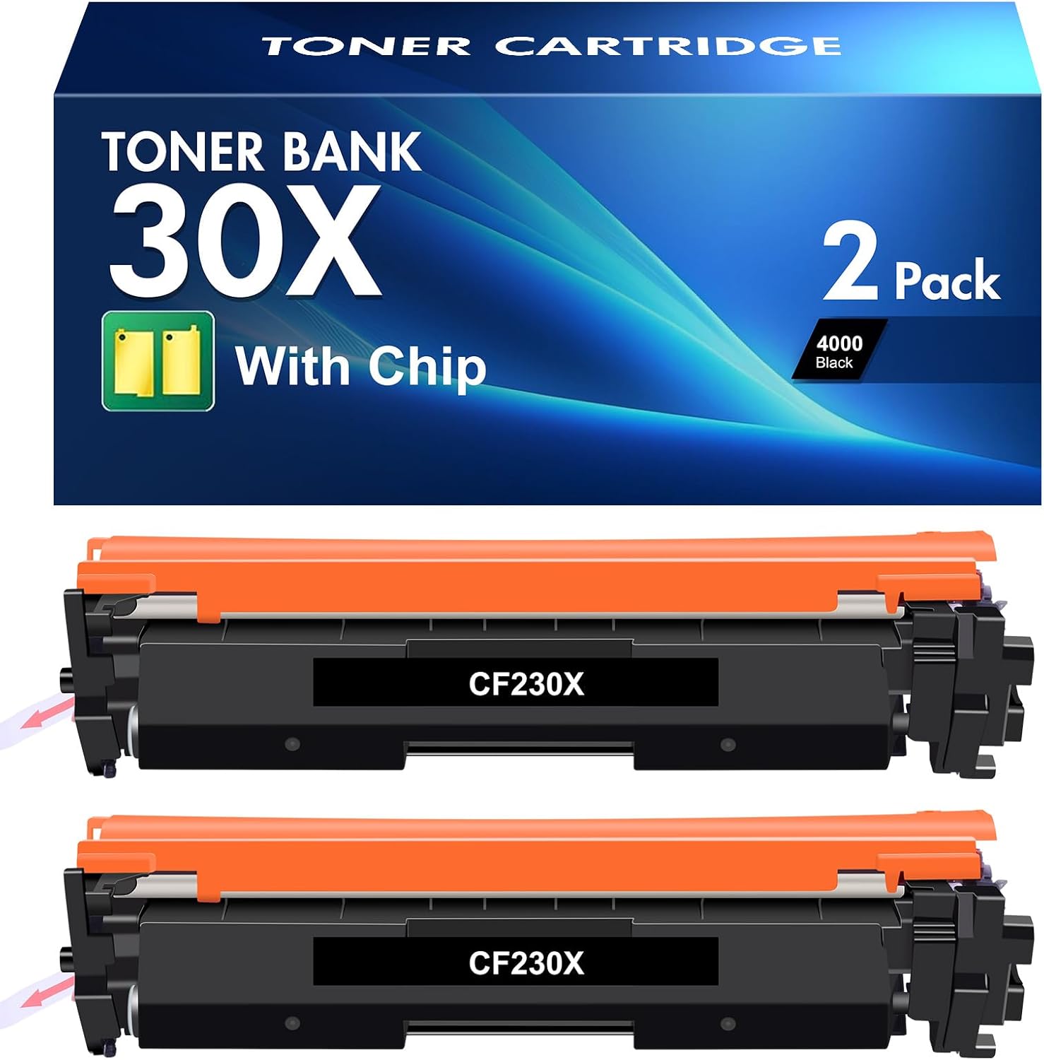 30X CF230X Black High Yield Toner Cartridge for HP Printers