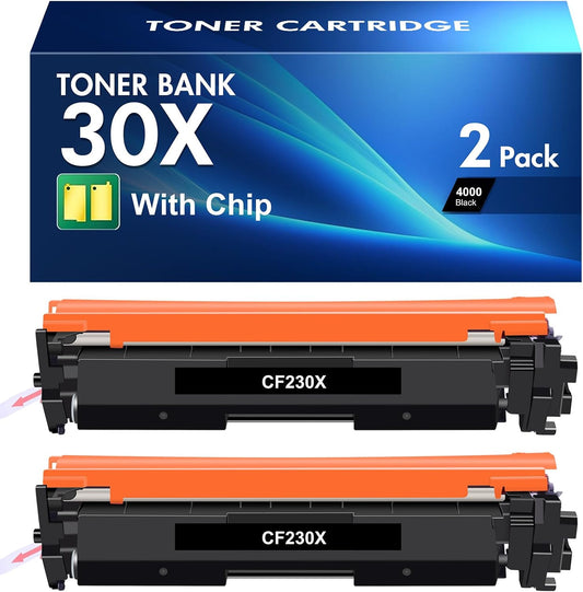 30X CF230X Black High Yield Toner Cartridge for HP Printers