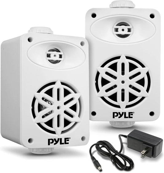 200W Waterproof Dual Speaker System - Perfect for Home, Boat, & Patio!