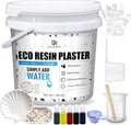 Eco Resin Casting Powder 100oz - Fast Cure Water-Activated Plaster