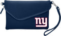 Littlearth women's NFL Fold Over Crossbody Purse for Game Day Style