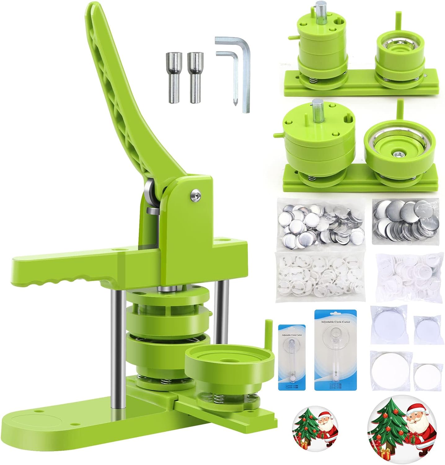 Button Maker Machine for DIY Gifts - Multiple Sizes Included