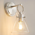 Wall Sconce for Bathroom Modern Vanity Light Fixtures - Brushed Nickel
