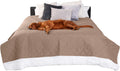 Waterproof Non-Slip King Size Mattress Cover Protector - Quilted Twill