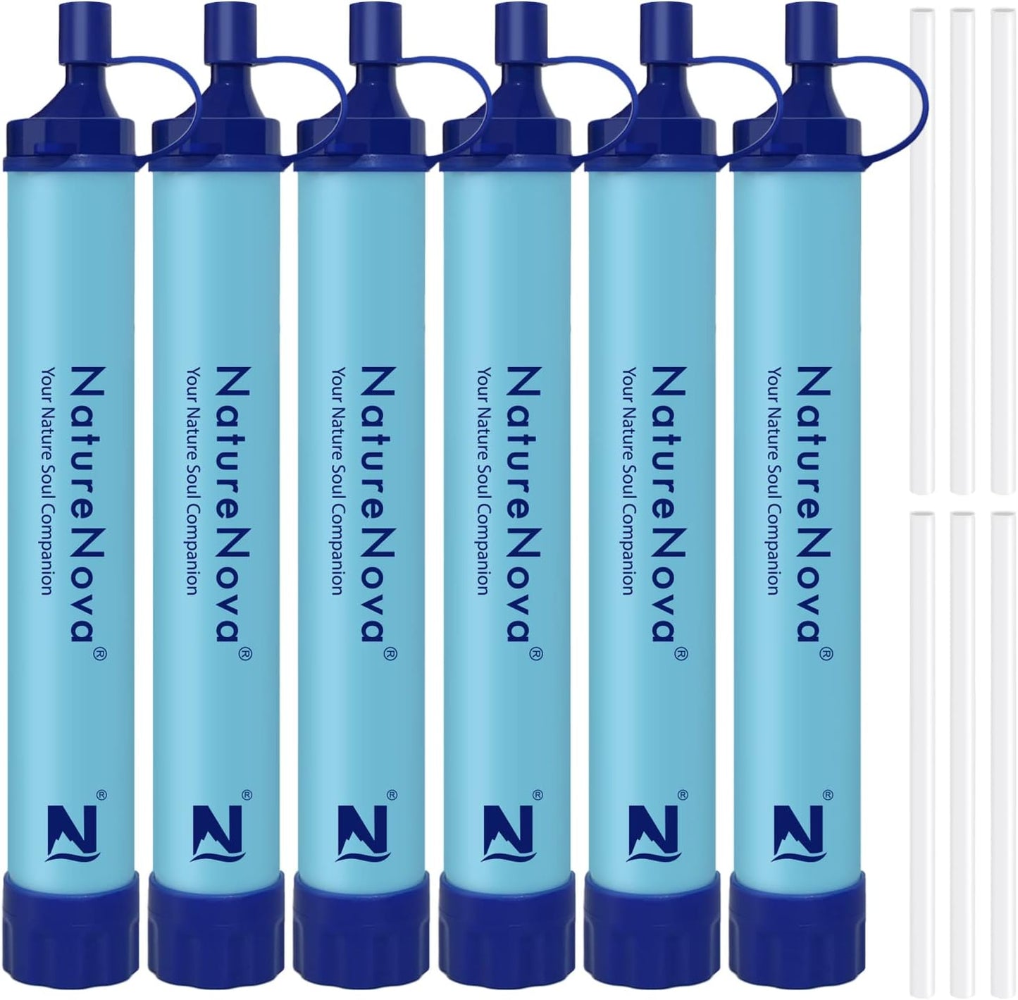 Personal Water Filter Straw for Outdoor Survival and Camping