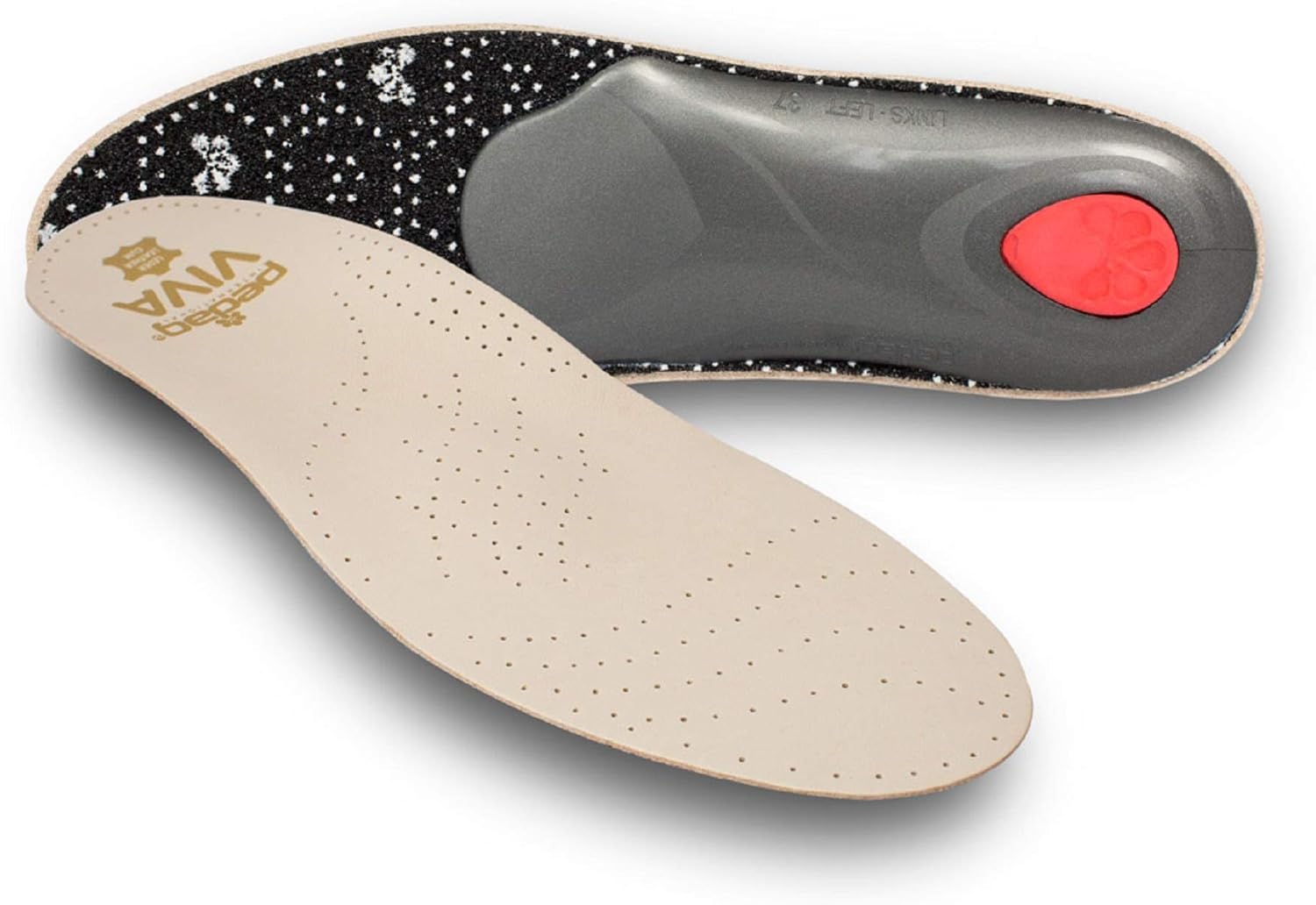 Pedag Viva Leather Arch Support Inserts for Plantar Fasciitis Relief