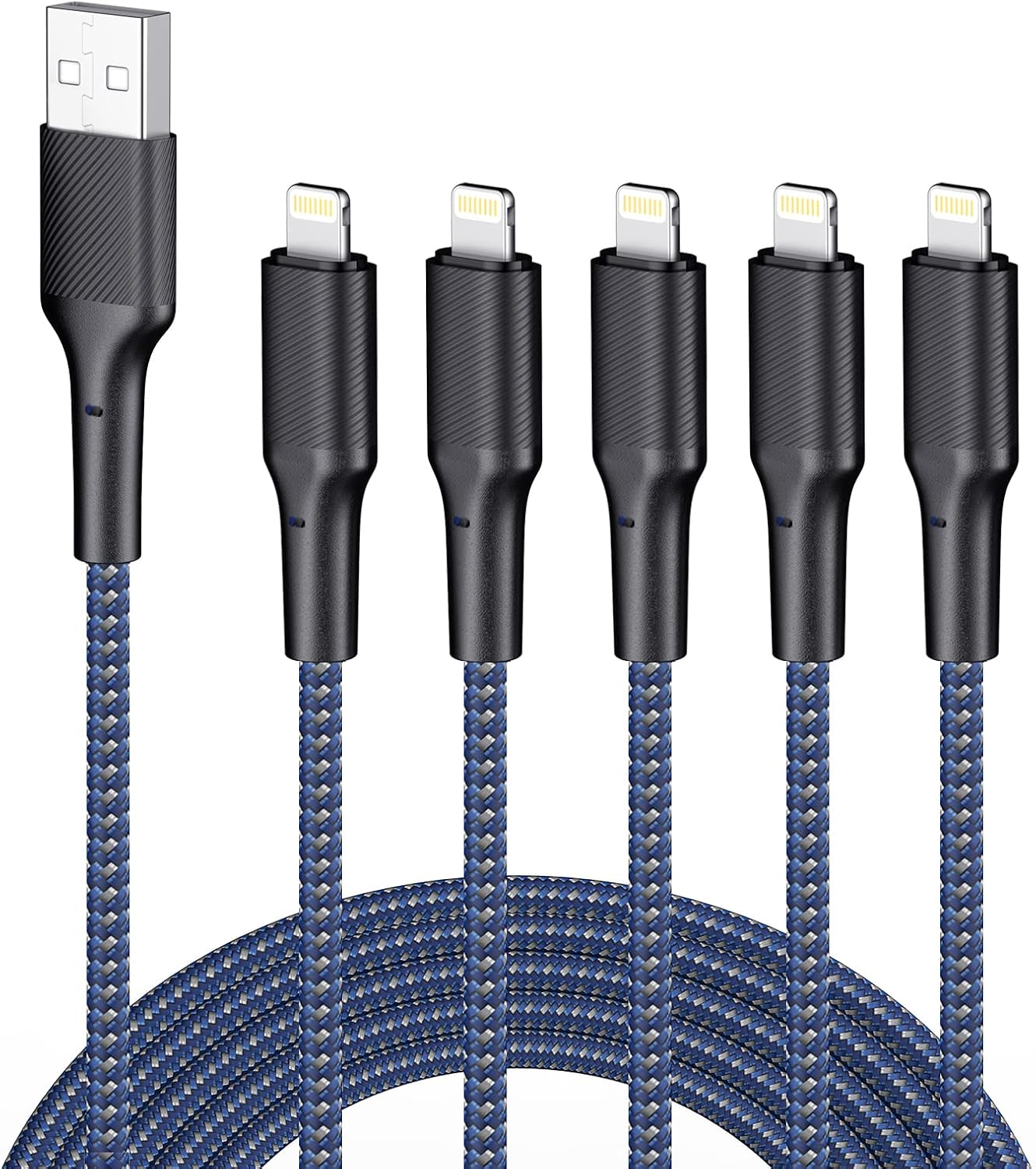 Fast Charge Your Devices with 10ft Lightning Cable Bundle