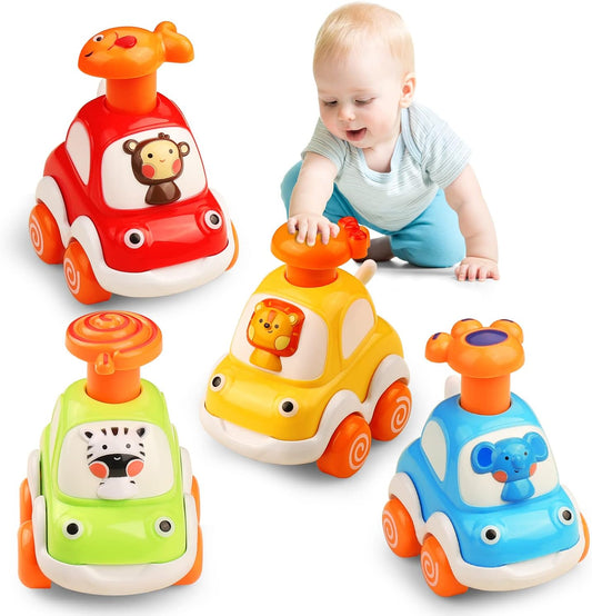 Animal Car Baby Toy for 1-2 Year Old | First Birthday Gift