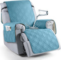 Sky Blue Recliner Chair Cover 23.6in - 100% Waterproof Protector