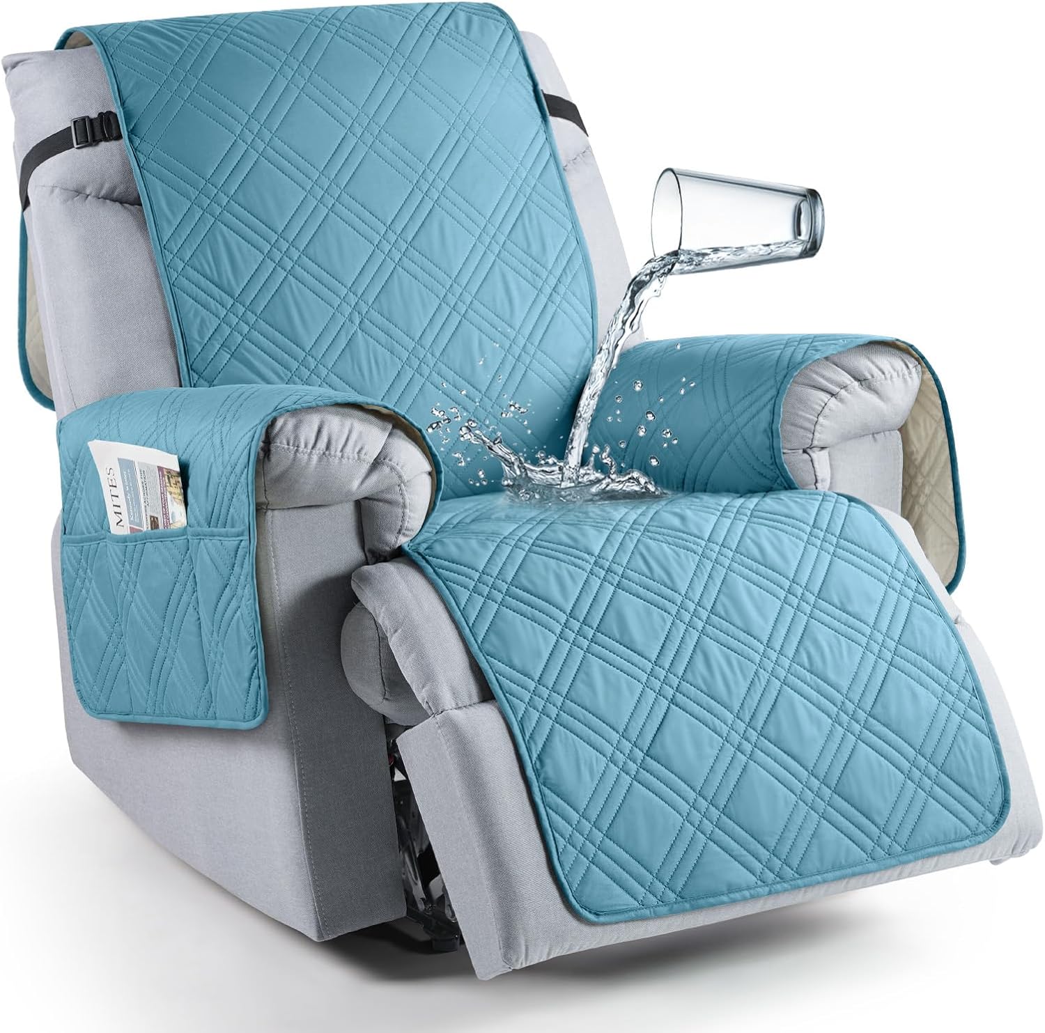 100% Waterproof Recliner Chair Cover for Kids and Pets