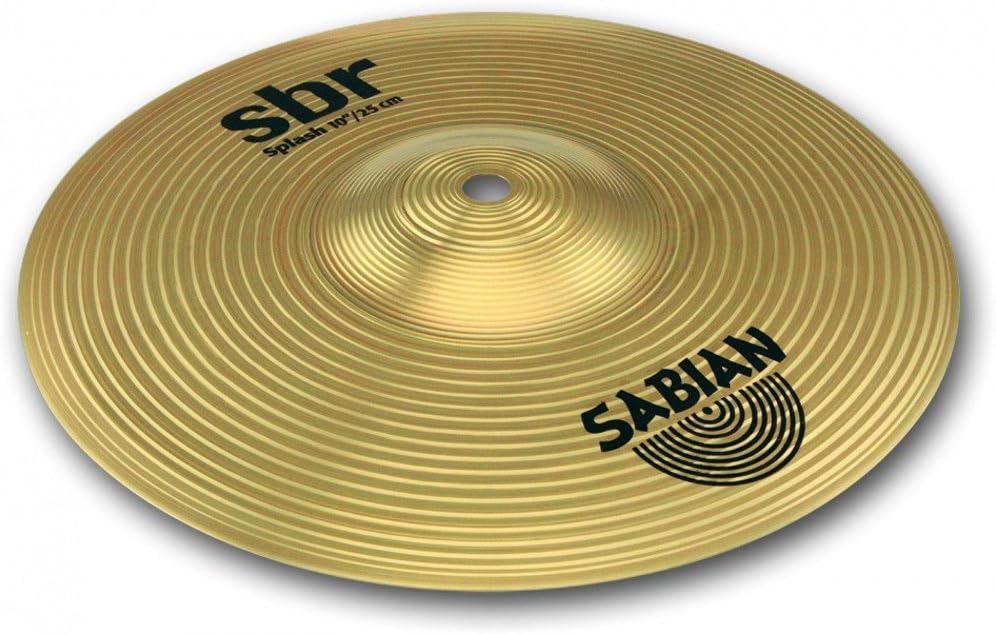 SABIAN 10 SBr Splash Cymbal - Fast, Punchy, and Affordable