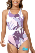 Period Swimwear One Piece Leak Proof Swimsuit - Confidence in Water
