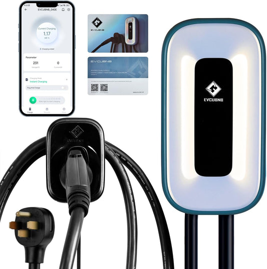 Fast Charge: 250A EV Charger Station w/ WiFi & RFID