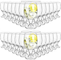 Patelai Set of 30 Clear Glasses 13.5 oz Water Goblets - Versatile