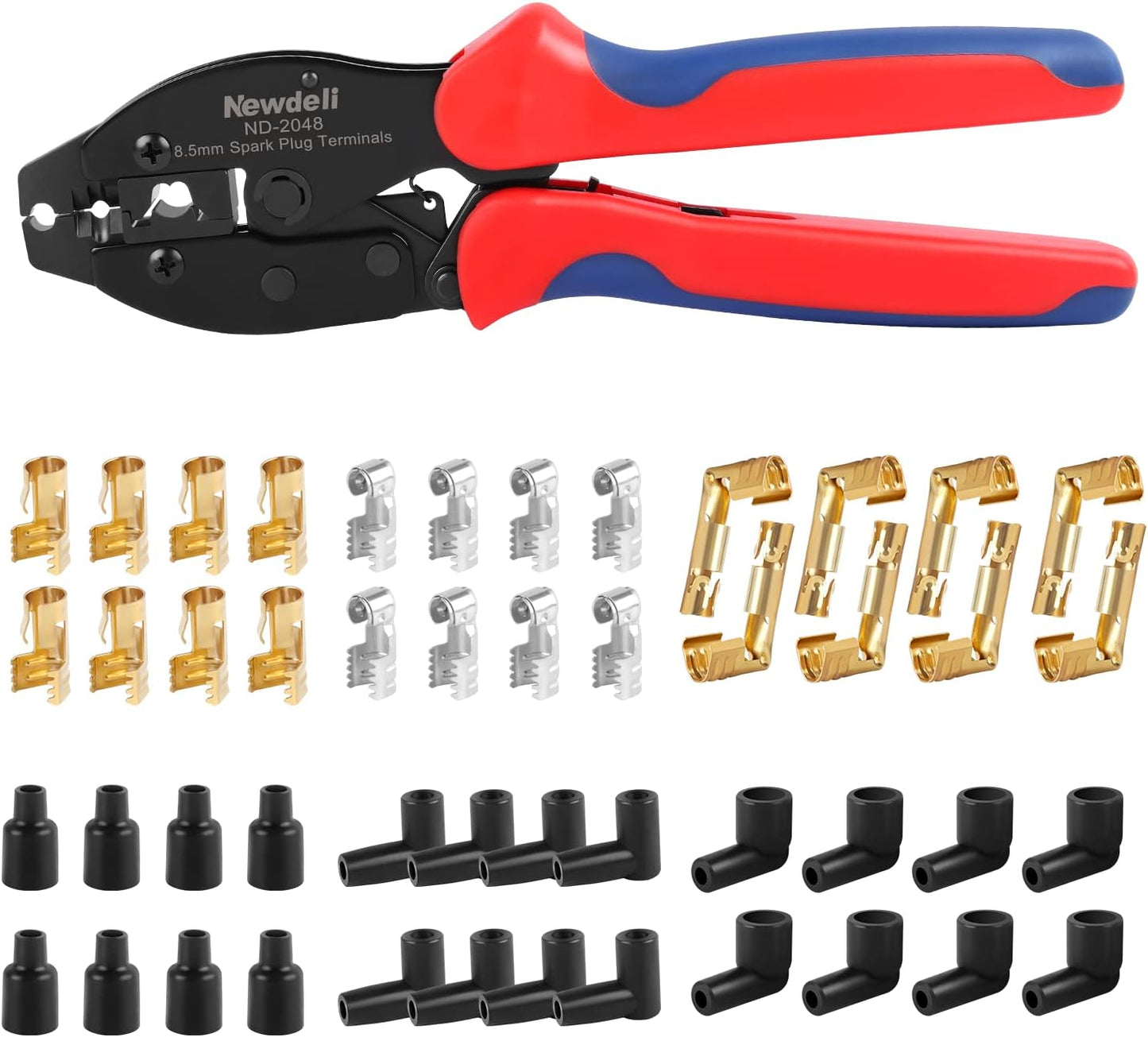 Ratchet Spark Plug Wire Crimper Set for Efficient Crimping