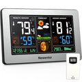 Newentor Weather Station Wireless Indoor Outdoor Thermometer - Color