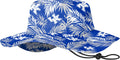 Men's Tropical Wide Brim Outdoor Hat - Adjustable Chin Strap