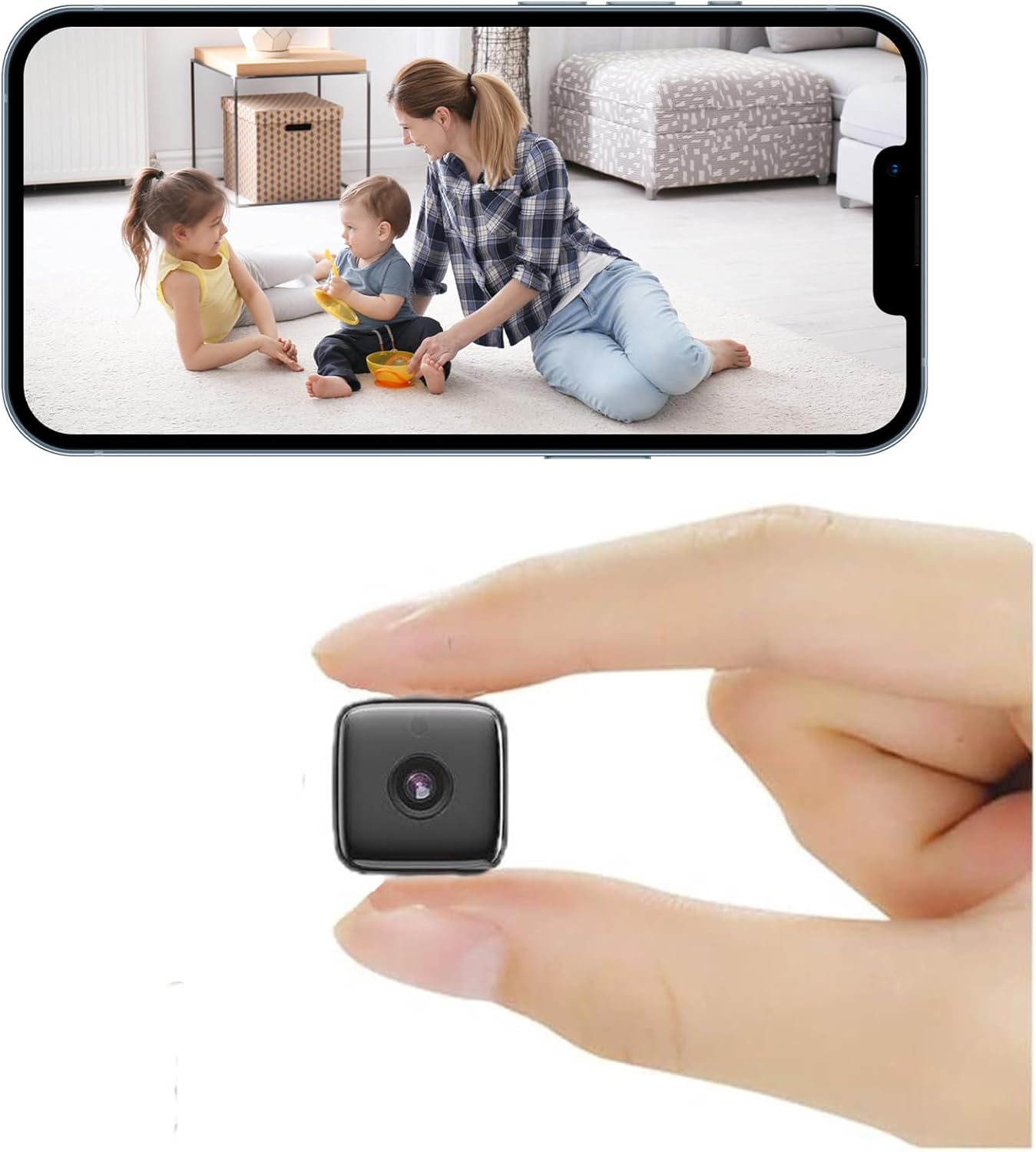 4K WIFI Hidden Spy Camera with Night Vision