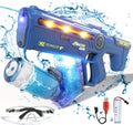 EagleStone Electric Water Gun 650CC - Long Range LED Battle Toy