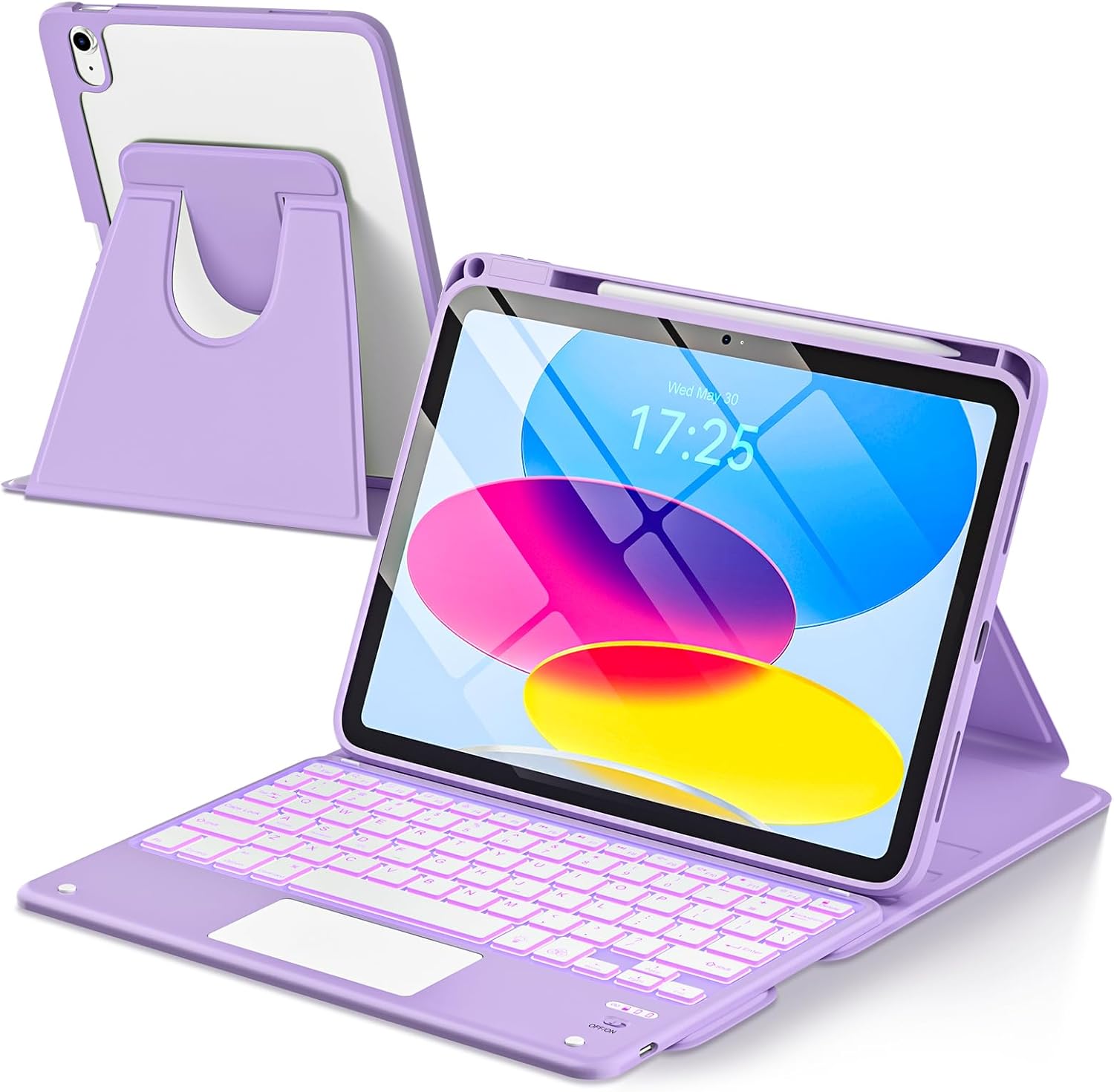 Touchpad for iPad A16 11th/10th Gen Case with Keyboard