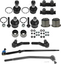 TRQ Front Steering & Suspension Kit 16-Piece - Restores Road Feel