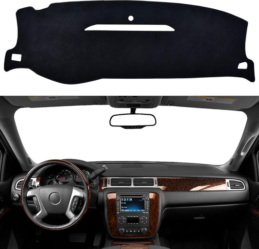 SPEEDWOW Dashboard Cover Mat for Chevy Tahoe Suburban 2007-2014