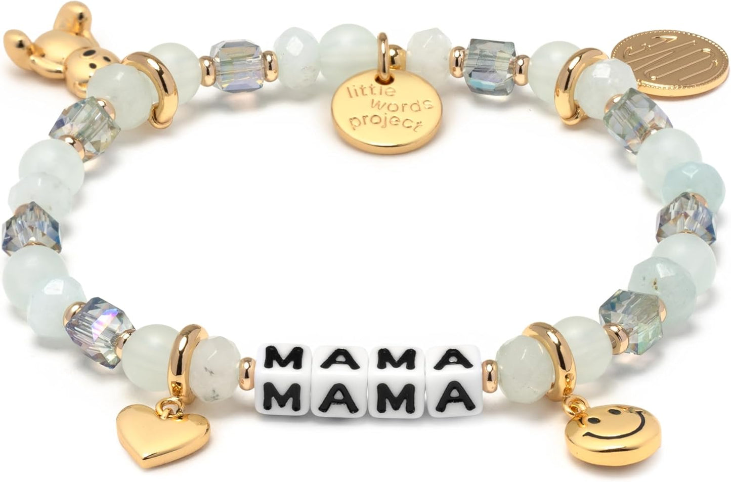 MAMA CHARM BRACELET: Handcrafted Colorful Bead Design for Positivity