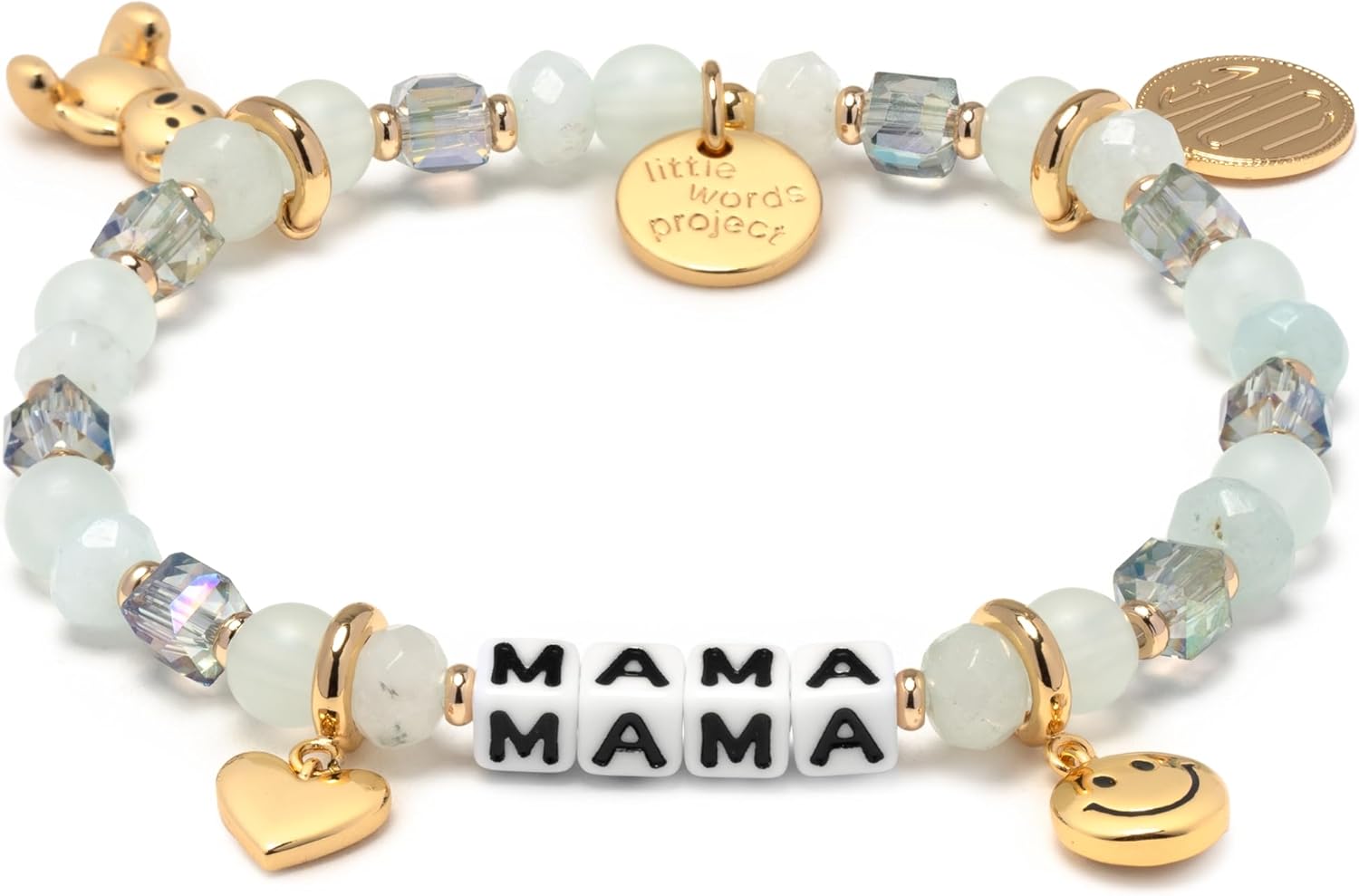 MAMA CHARM BRACELET: Handcrafted Colorful Bead Design for Positivity