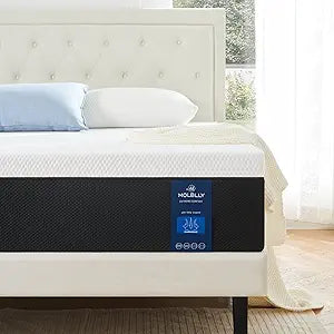 Molblly Queen Size Mattress - 12 Inch Cooling-Gel Memory Foam